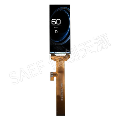 Dimensão fina 2,26 polegadas TFT LCD Display 200x480 pontos Resolução SPI MCU QSPI Interface