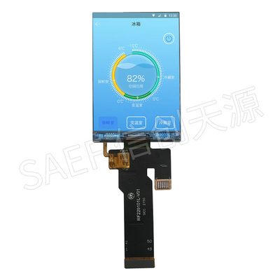 PPI alto IPS TFT LCD 344x476 2,29" relação da polegada ST77903 8bits RGB