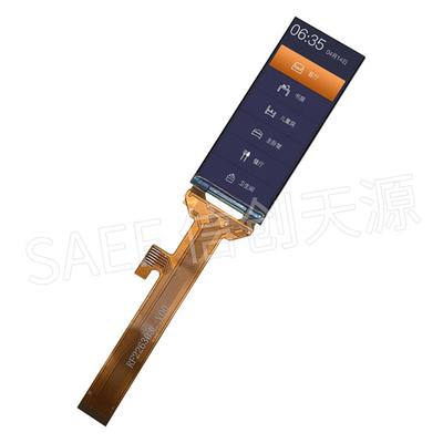Dimensão fina 2,26 polegadas TFT LCD Display 200x480 pontos Resolução SPI MCU QSPI Interface