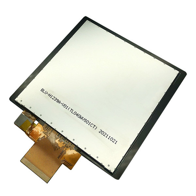 4 polegadas quadradas 480x480 Industrial TFT Display 40 pinos para automação residencial, 4 polegadas quadrado LCD com PCAP Touch