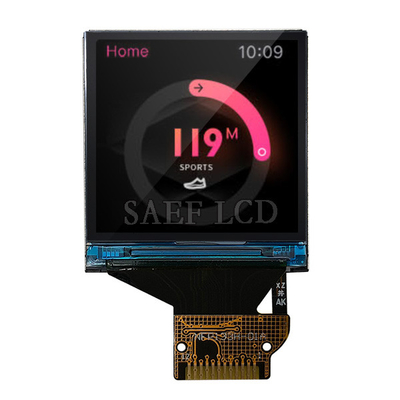 Tela pequena 1,3&quot; do IPS TFT LCD tipo ângulo do quadrado da polegada 240x240 de visão livre