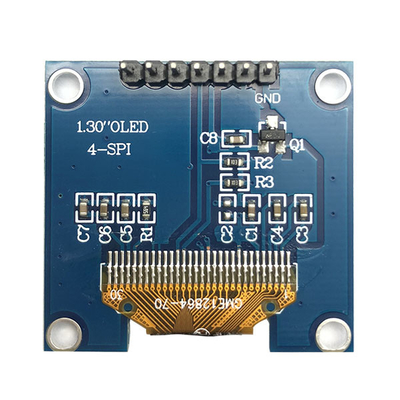 A relação OLED de SPI indica 1,3 o motorista IC da polegada OLED I2c 7 Pin With SH1106