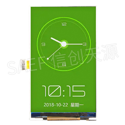Display LCD TFT de 4 polegadas DSI MIPI 480x800 IPS 2.8V REACH Certificado RoHS