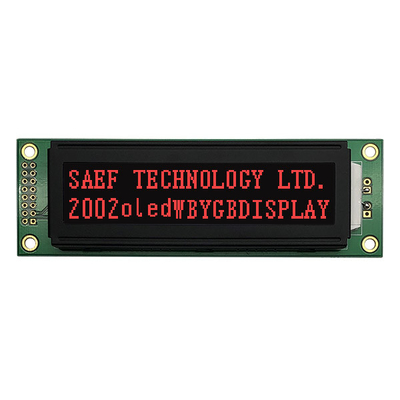 O caráter alfanumérico LCD de VATN indica 20x2 a relação de série do MPU 6800