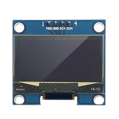 A polegada passiva I2C OLED da matriz 1,3 indica os pinos do PWB 4 da RODA DENTEADA 128x64