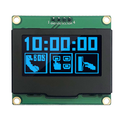 1,54 de” módulos da exposição 128x64 OLED, tela de I2C OLED com todos os ângulos de vista