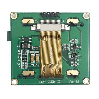 1,54 de” módulos da exposição 128x64 OLED, tela de I2C OLED com todos os ângulos de vista