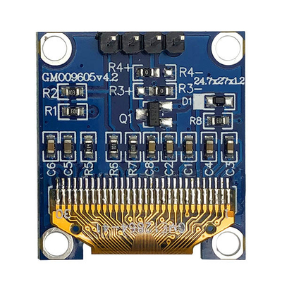 0.96 polegadas OLED Modulo 12864 COG PCB 4 Pins SPI I2C Para Dispositivo Médico