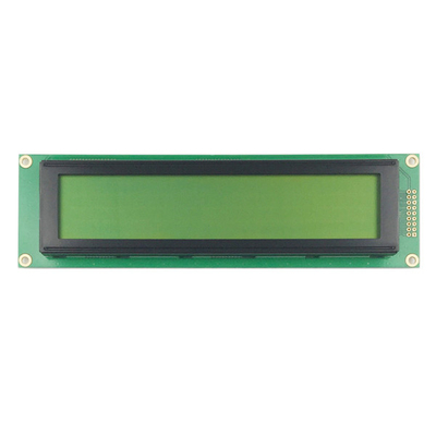 40x4 caráter alfanumérico LCD, módulo STN 5V do LCD da exposição monocromática