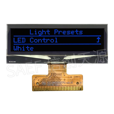 Modulo de display OLED de 2 polegadas de grau industrial 128x32 Interface gráfica SPI I2C