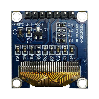 7 pinos 0,96 polegadas OLED Display Module SPI 3V Branco PMOLED