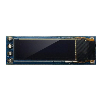 4 polegada I2C IIC SSD1306 3V 5V do módulo 0,69 da exposição dos pinos 96x16 OLED compatível