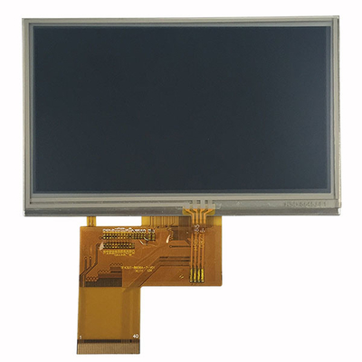 4,3" relação completa do RGB do ângulo de visão da tela 480x272 IPS do LCD TFT da polegada com a tela Resistive do LCD TFT do painel de toque