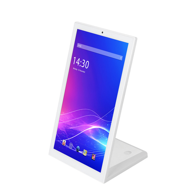 14 polegadas RK3566 L-Shaped Touch Screen Tablet PC com Android 11, WiFi, POE, e LED Light Bar