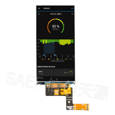 30 polegada 540x1080 de TFT 4 do tela táctil de Pin Medical LCD com relação de MIPI