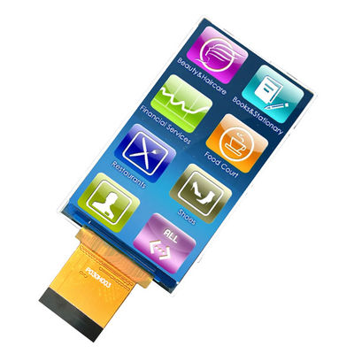 Módulo de exibição LCD TFT de 3 polegadas, painel IPS 360x640 RGB, driver ST7701S, ampla temperatura, personalizável com CTP/RTP