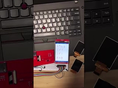 Interface SPI de 4 polegadas com porta serial